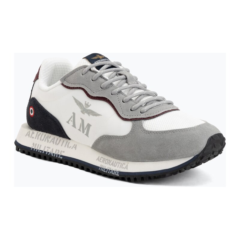 Pánské boty Aeronautica Militare SC0320UPL00313 off white/blu