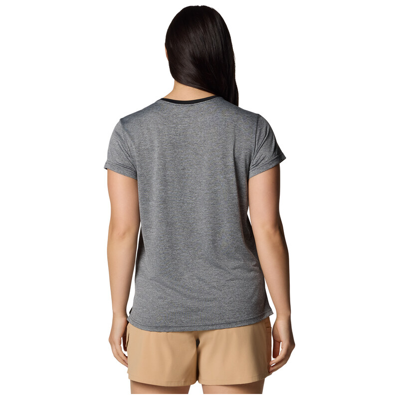 Dámské Tričko s krátkým rukávem COLUMBIA BLUEVISTA HILL SS CREW 2119301010 – Černá