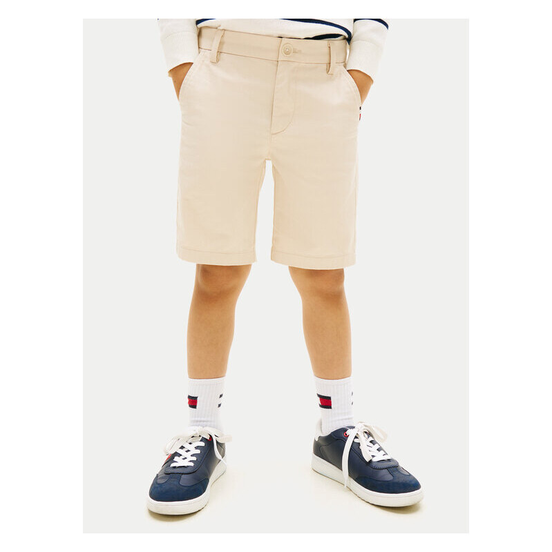 Šortky z materiálu Tommy Hilfiger