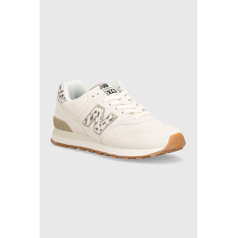 Semišové tenisky New Balance WL574XD2