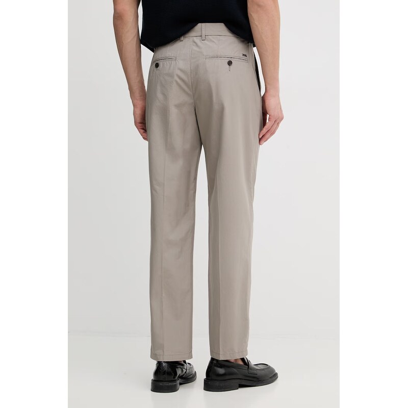 Emporio Armani chino kalhoty pánské bavlněné