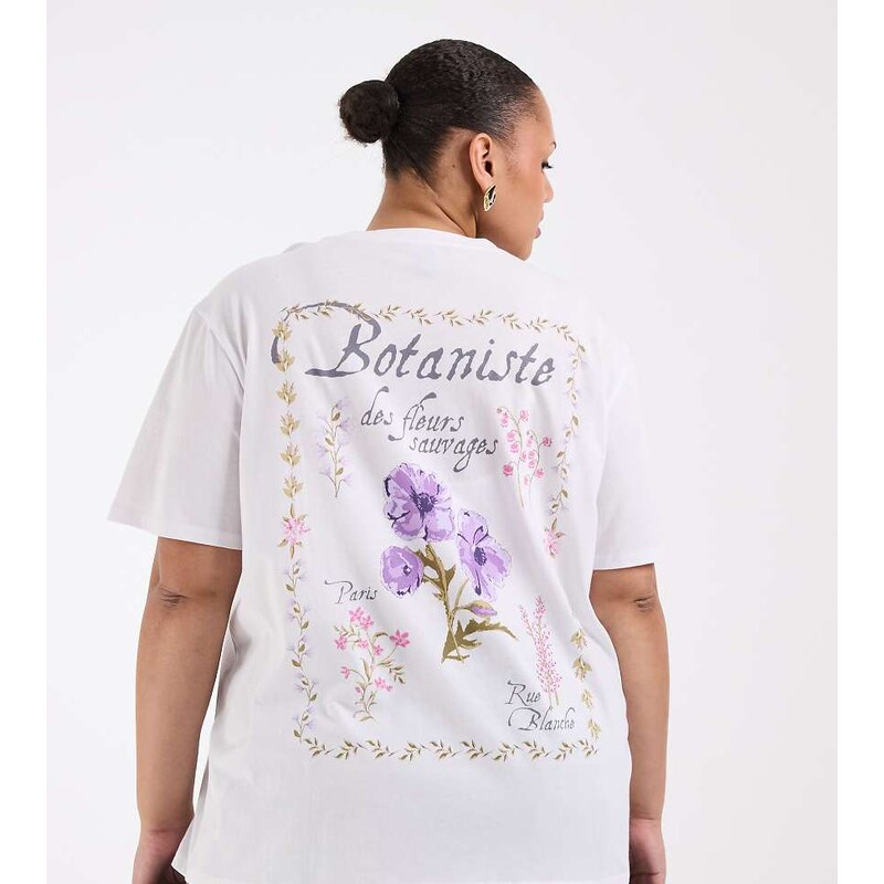 New Look Plus New Look Curve Botaniste floral printed oversized