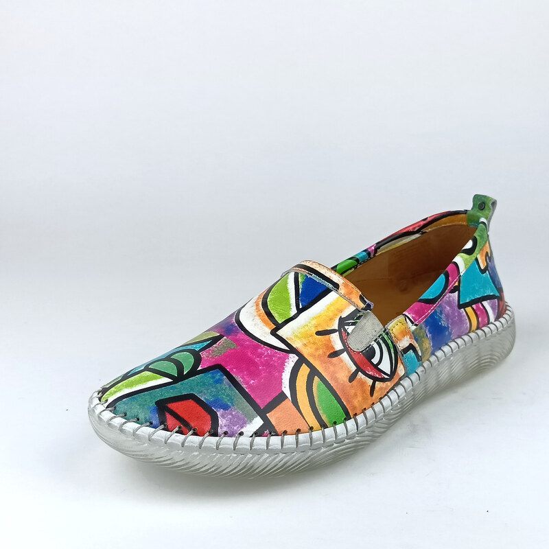 Dámské mokasíny Manitu 840073-00 multicolor 840073-00 37
