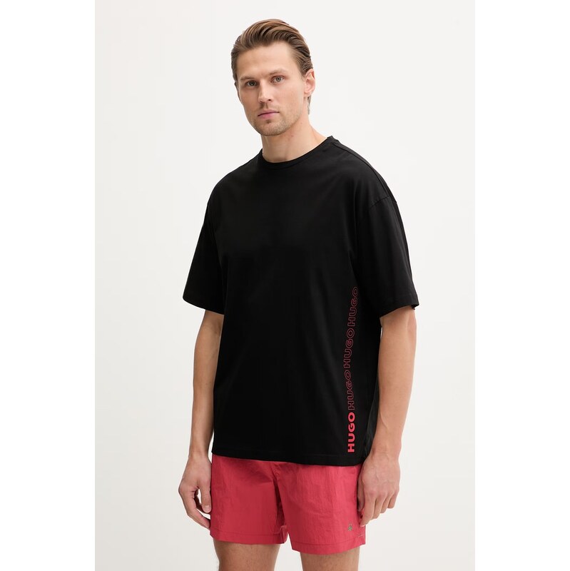 HUGO tričko pánské bavlněné TIKI T-SHIRT