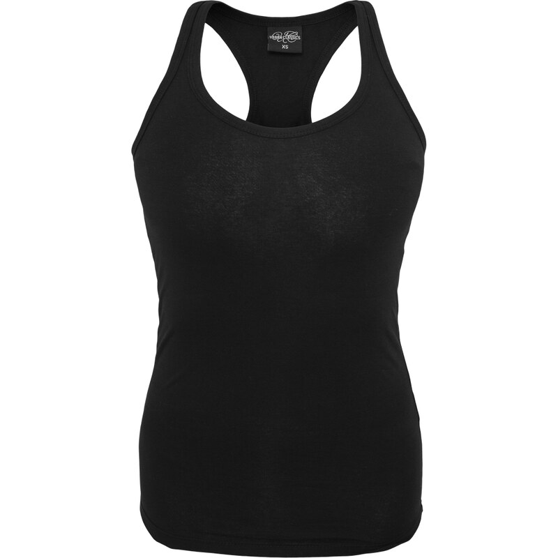 URBAN CLASSICS Ladies Jersey Tanktop - black