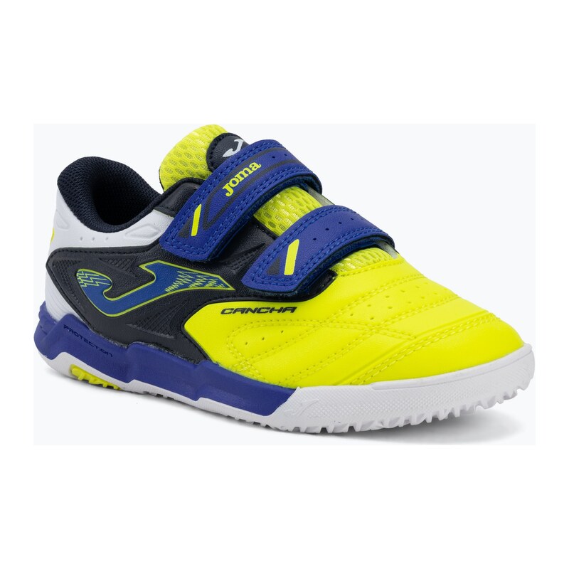 Dětské kopačky Joma Cancha Jr IN fluor yellow