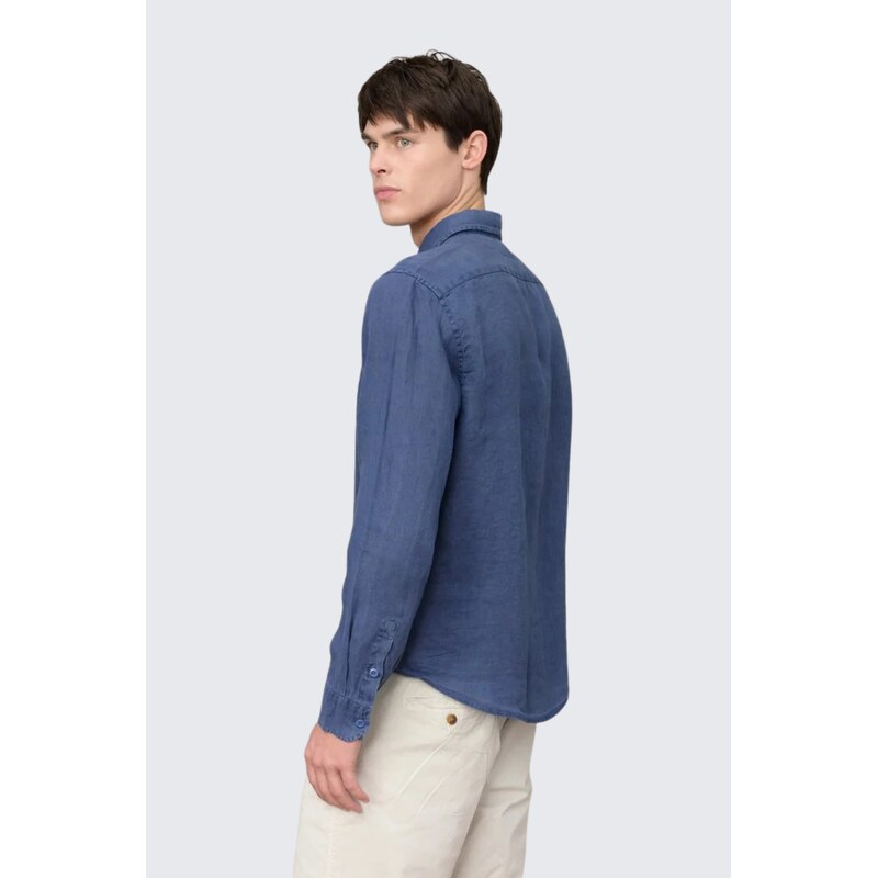 Pánská košile BLAUER 26SBLUS01128 modrá