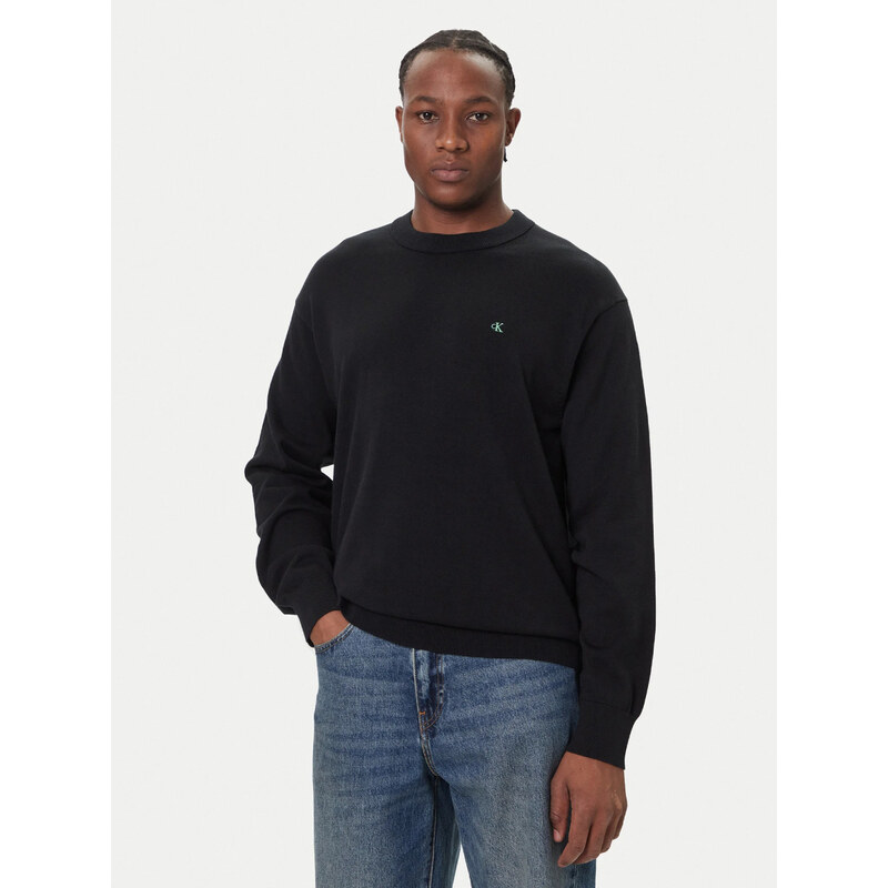 Calvin Klein pánský černý svetr