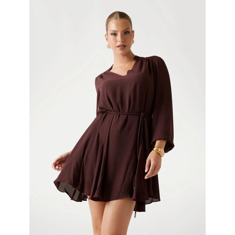 Guess dámské hnědé šaty 114862574
