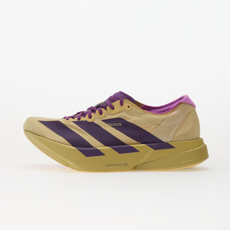 adidas Performance adidas Adizero Adios Pro 4 Sand/ Rich Purple/ Gold 114865751