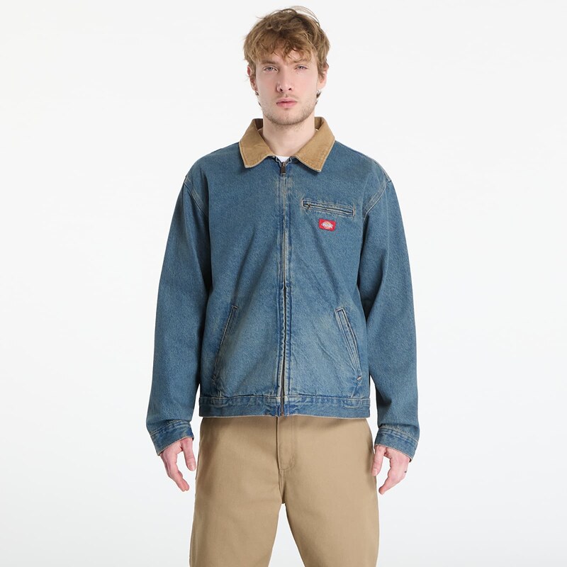Bunda Dickies Denim Painter Jacket Khaki Tinted Blue M