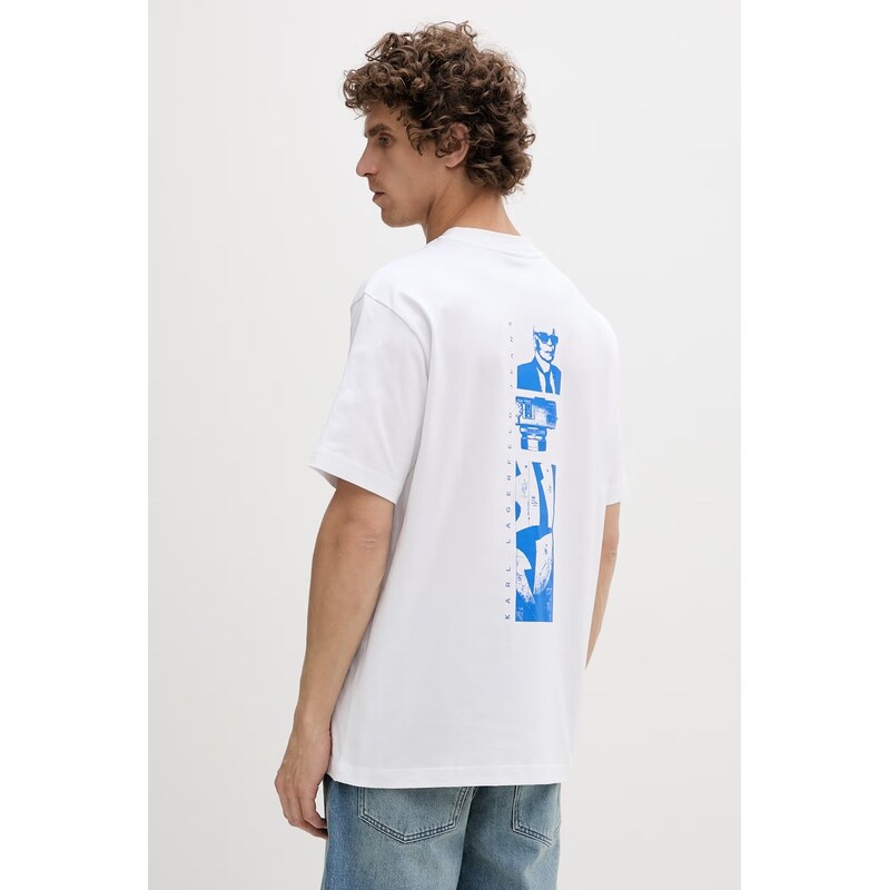 Karl Lagerfeld Jeans tričko pánské bavlněné