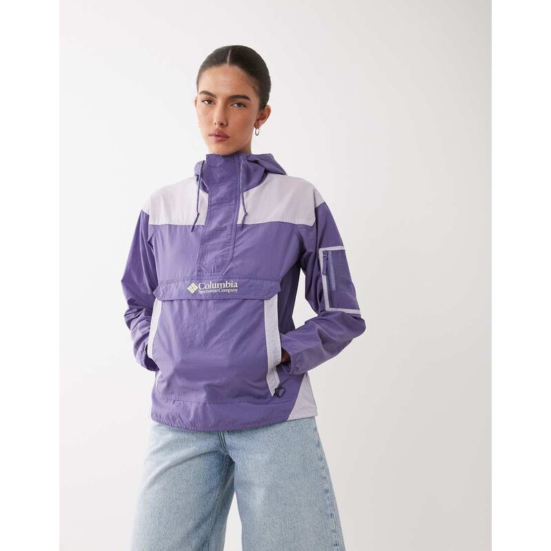Columbia Challenger II windbreaker in purple 114866770