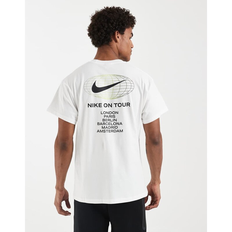 Nike Athletic back graphic t-shirt in white
