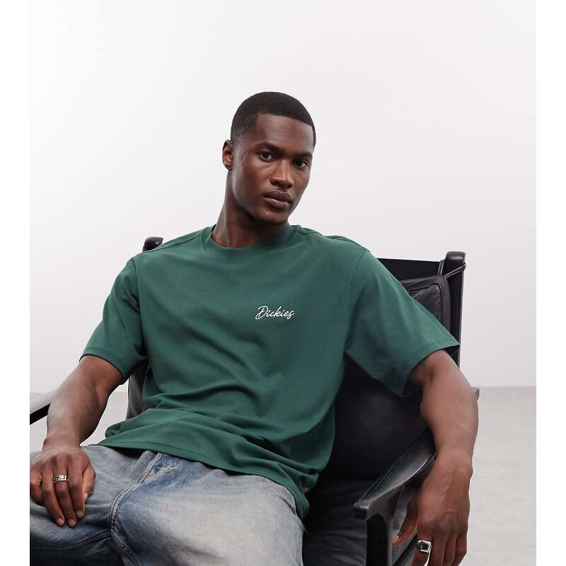 Dickies North Madison t-shirt in dark green - exclusive to ASOS