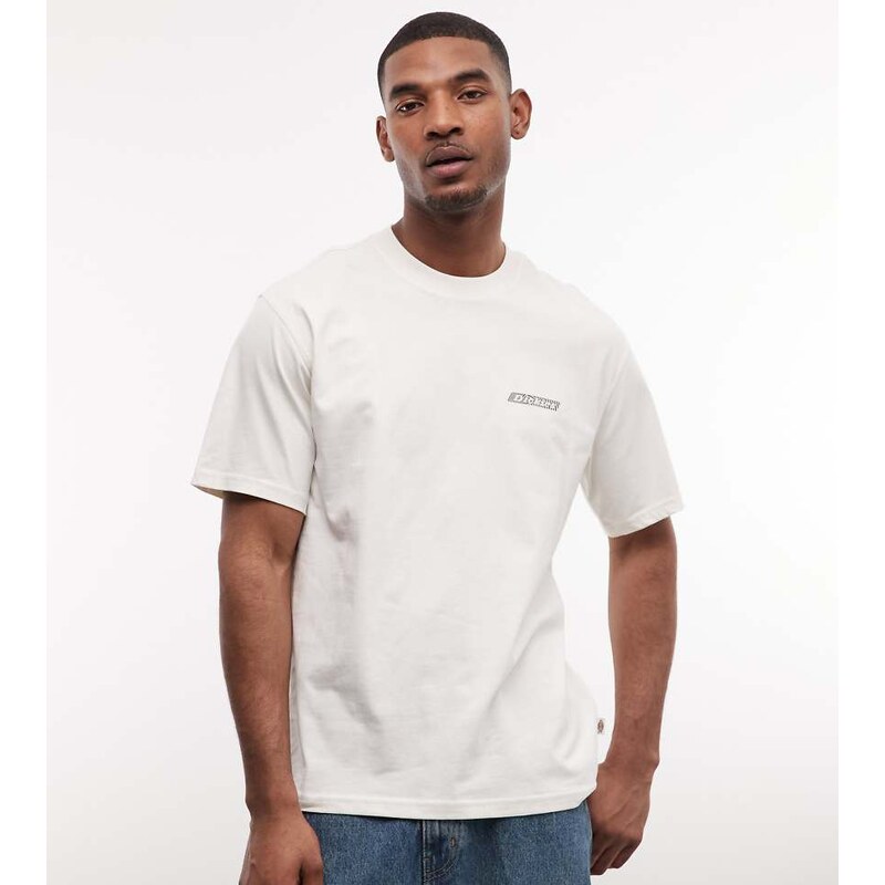 Dickies Woodsdale backprint t-shirt in off white - exclusive to
