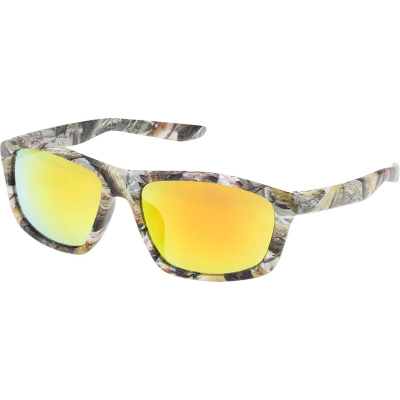 Skechers Chlapci Square Mirror Lens sluneční brýle v Béžový