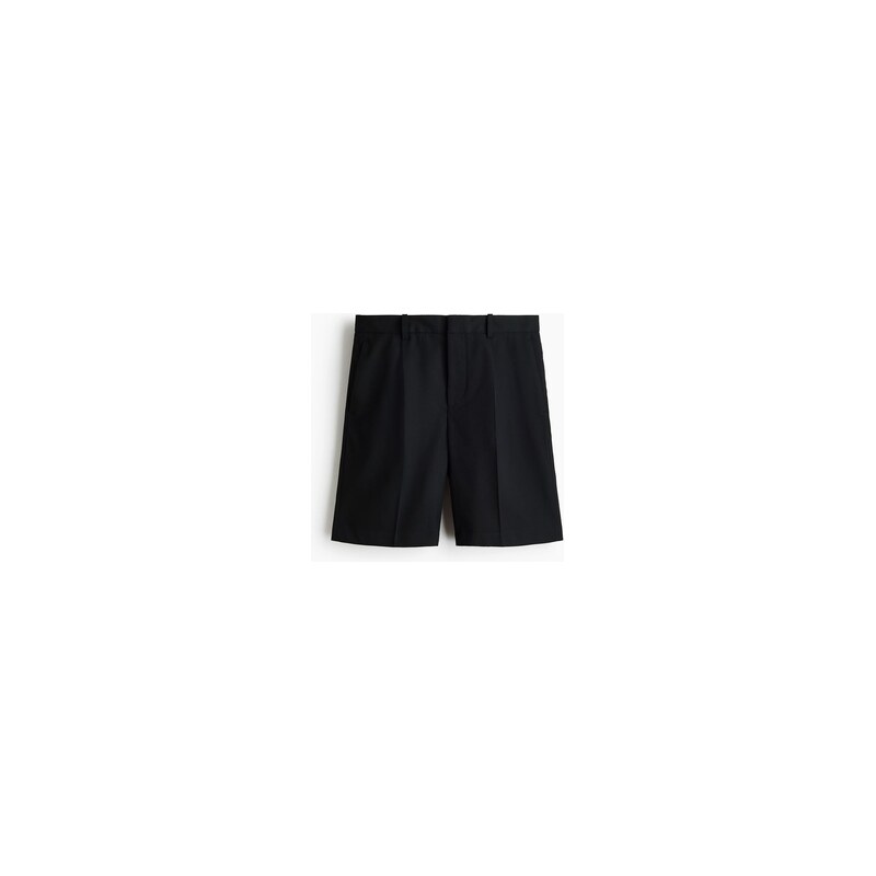 H&M - Bermudy Loose Fit - Černá