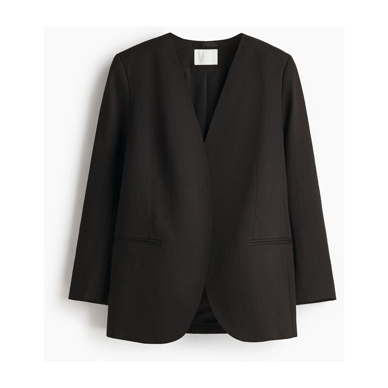 H&M - Sako bez límce - černá 114868097