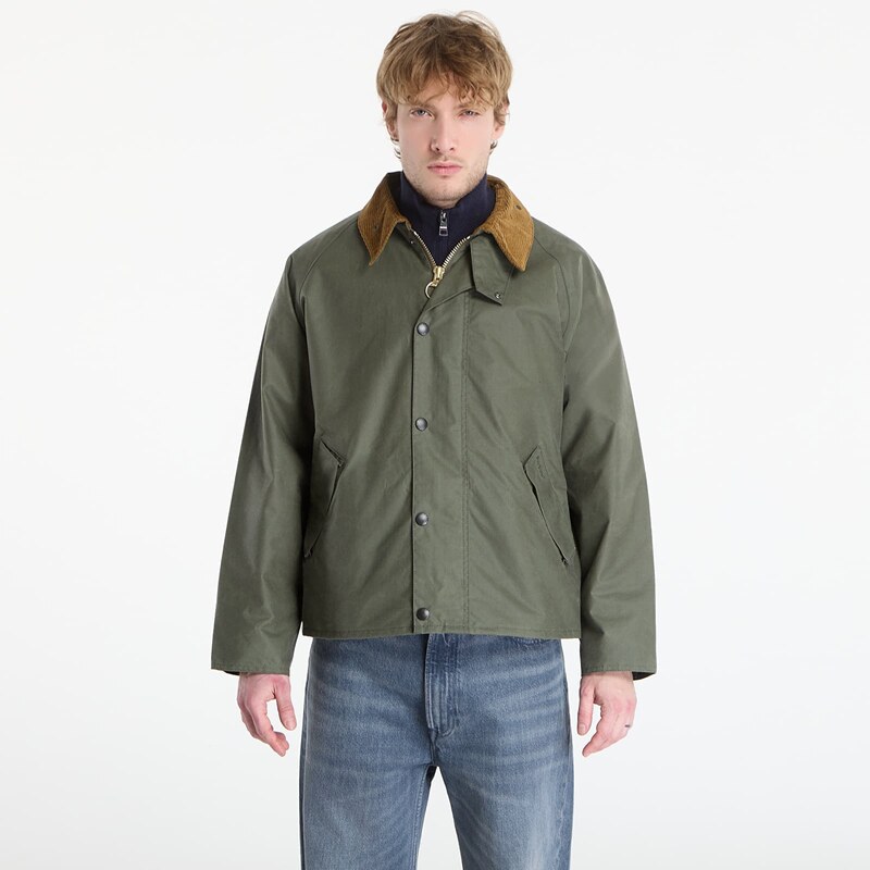 Bunda Barbour Transport Wax Jacket Light Moss 44
