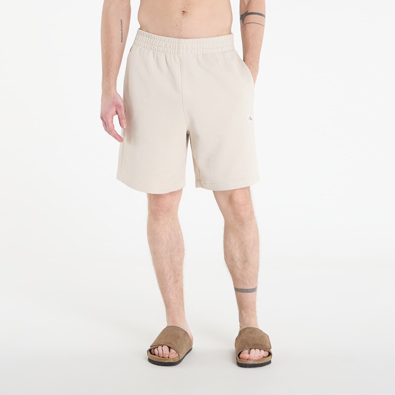 Šortky Calvin Klein Jeans Eu 350Terry Badge Short Oatmeal
