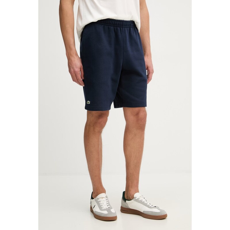Lacoste Teplákové šortky pánské bavlněné
