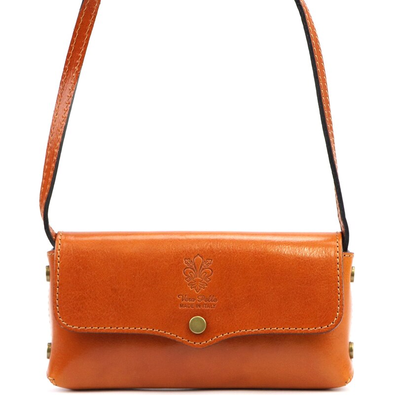 Kožená crossbody kabelka Florence 72 camel