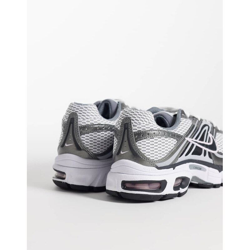 Nike Air Max Moto 2K trainers in white, pink foam and silver