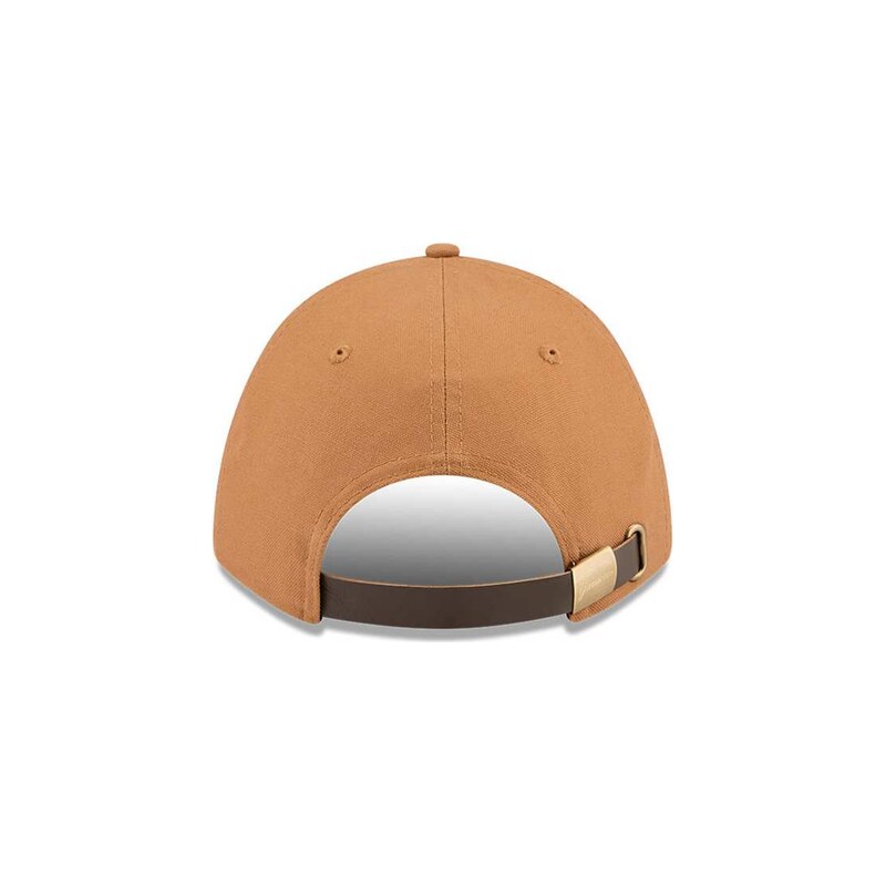 New Era NY Yankees 9forty logo cap in brown