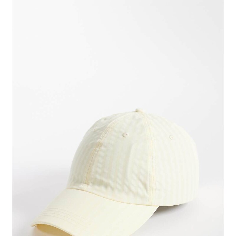 COLLUSION check nylon cap in beige-Neutral 115071062