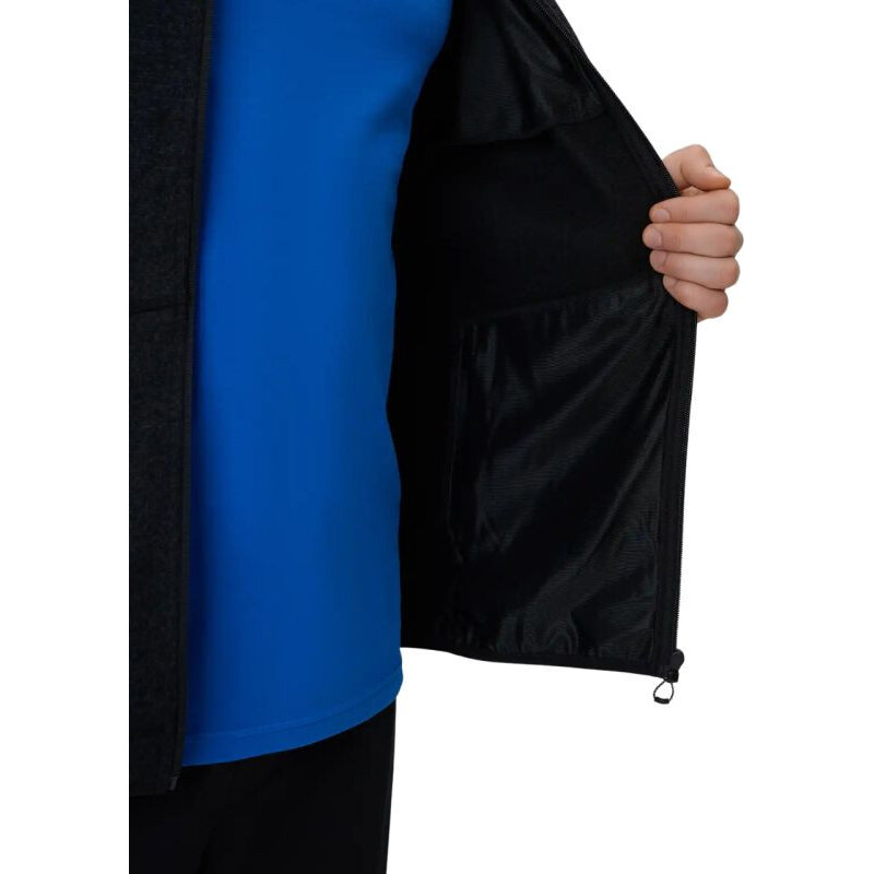 Pánský fleece deep black melange WSS26TFLE model 22088187 - 4F