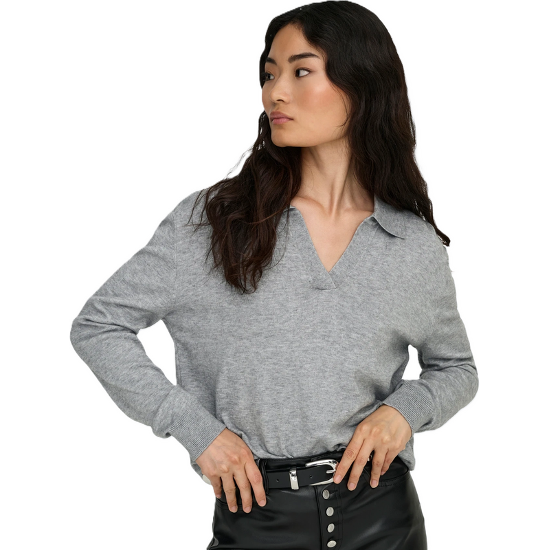 Only - Dámský svetr Onlbi Polo Pullover