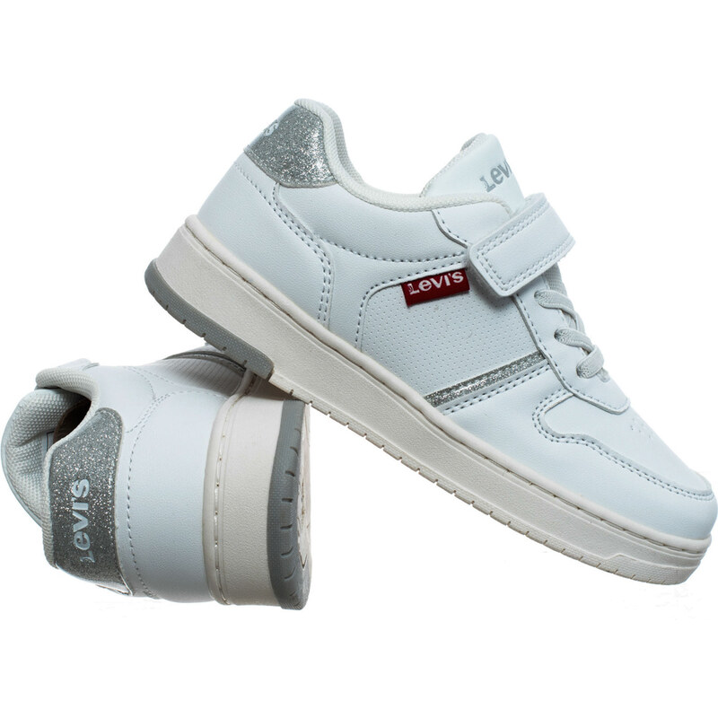 Levis - Childrens Shoes - Kick Se Virv0152s - White Silver