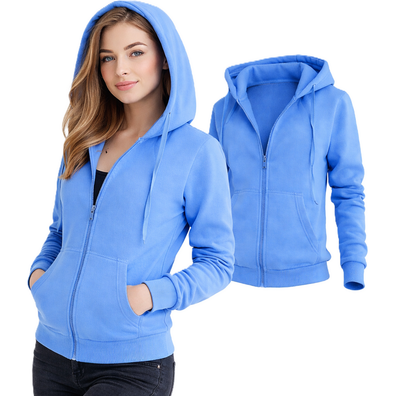 J.STYLE Dámská mMikina na zip s kapucí 114871490