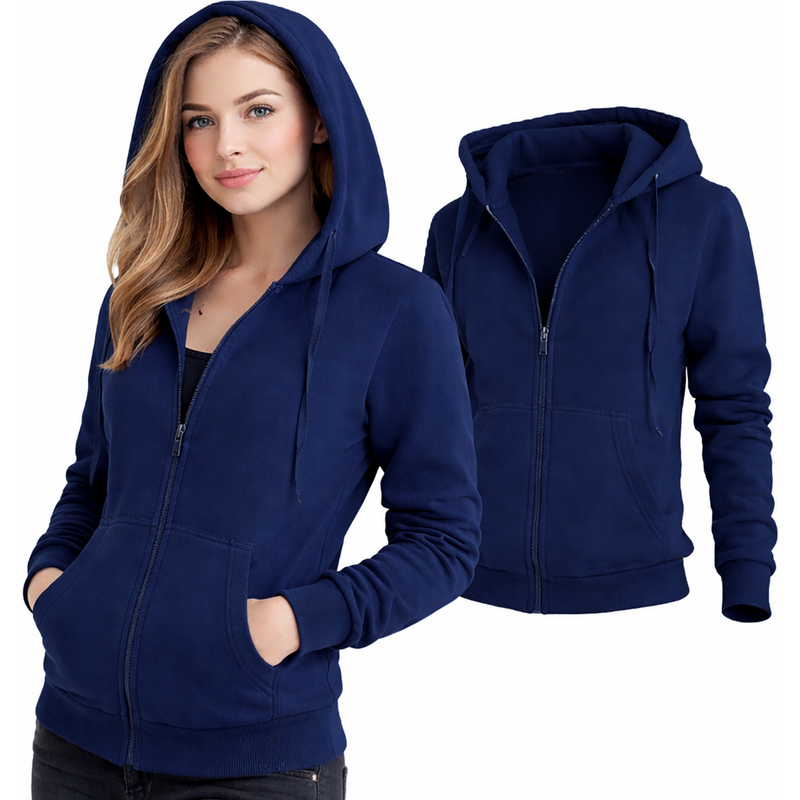 Dámská mMikina J.STYLE na zip s kapucí 114871529