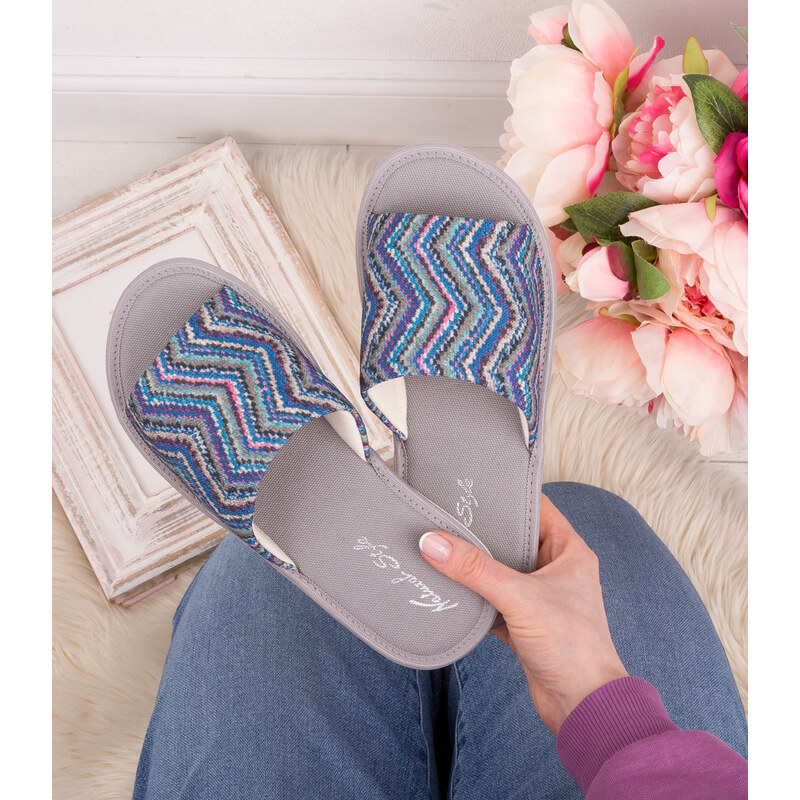 Dámské pantofle Natural Style NS-090 Gray