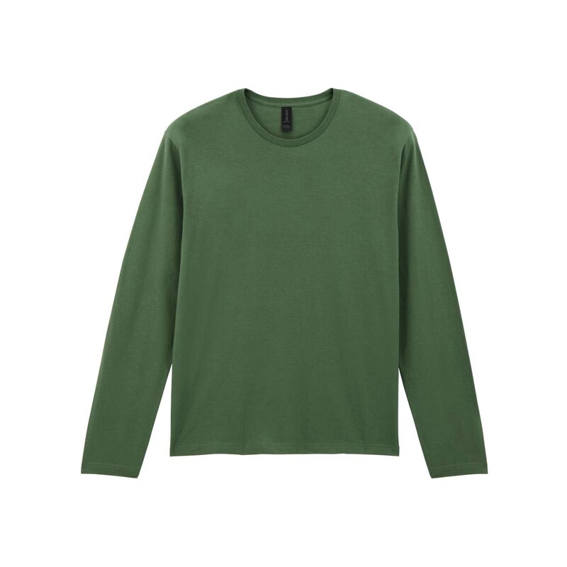 Gildan Unisex bavlněné tričko s dlouhými rukávy Softstyle –