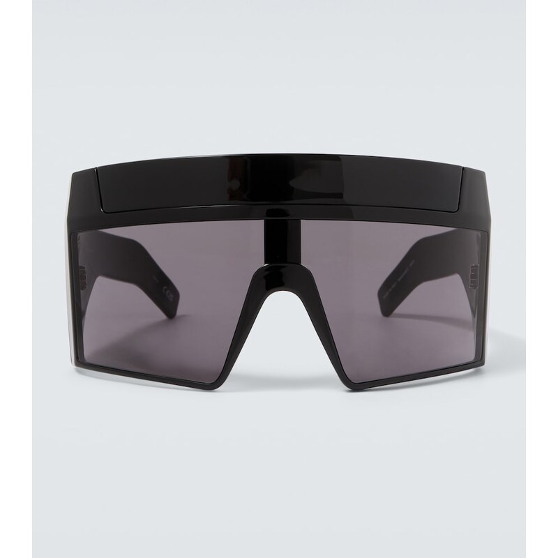 Rick Owens Rev Shiny shield sunglasses