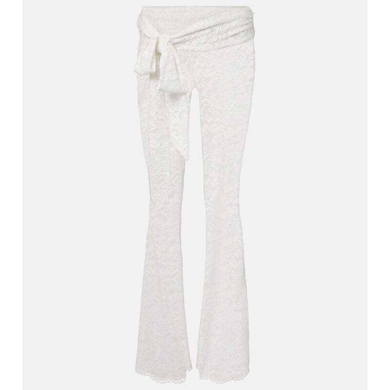Bananhot Vecna sheer lace flared pants