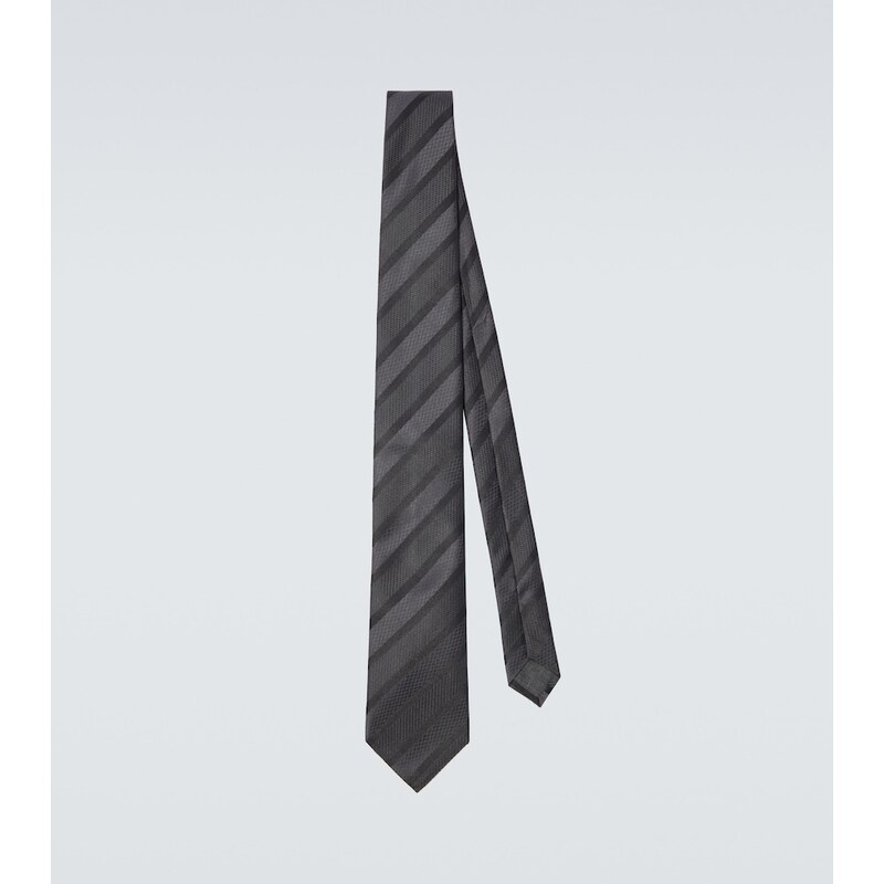 Brunello Cucinelli Striped silk tie