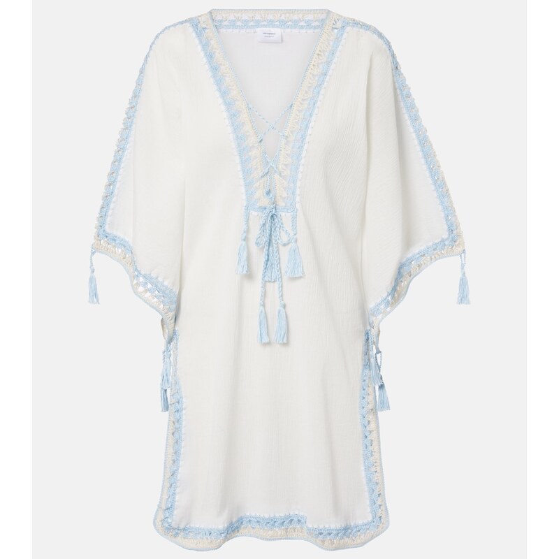 Anna Kosturova Crochet cotton kaftan