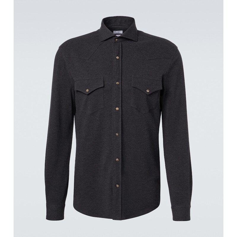Brunello Cucinelli Cotton overshirt