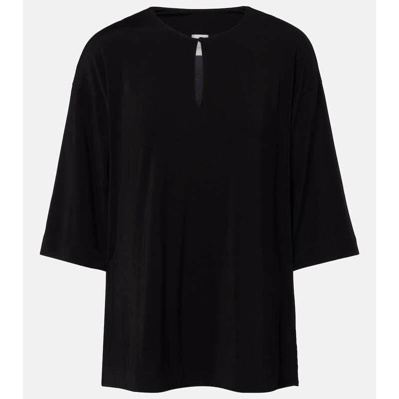 Max Mara Giglio keyhole oversized top