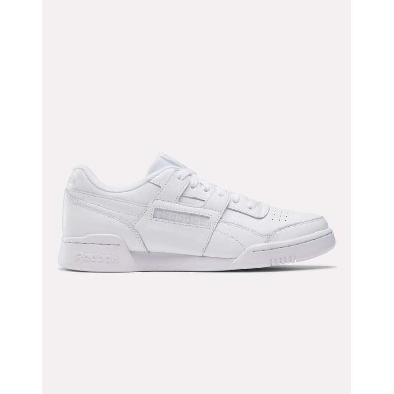 Reebok Workout Plus trainers in all white