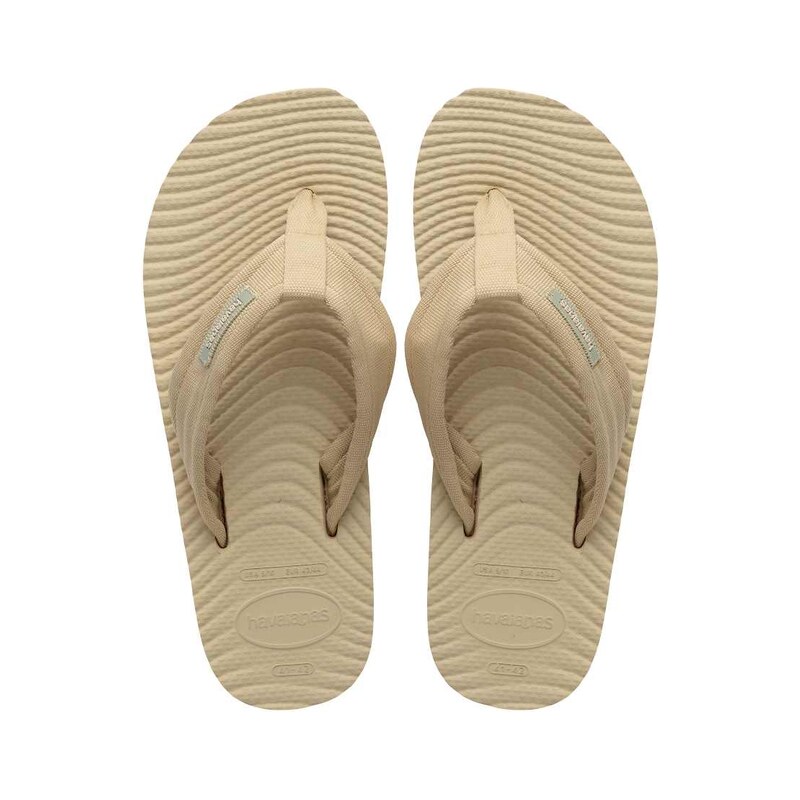 Havaianas surfer coast flip flops in sand-Neutral