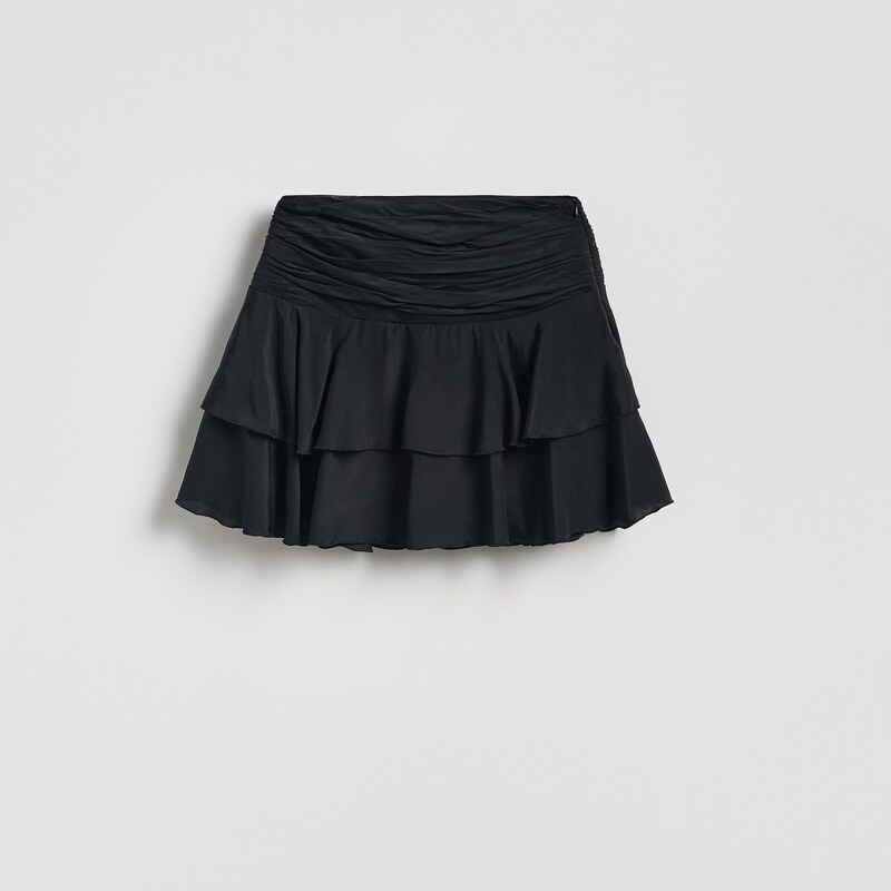 Reserved - LADIES` SKORTS - černý