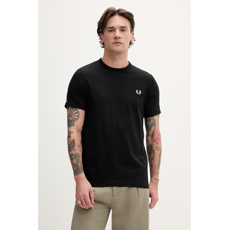 Fred Perry Bavlněné tričko Fred Perry Ringer T-Shirt