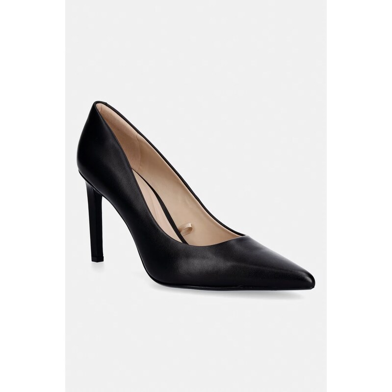 Calvin Klein Lodičky kožené ESS STILETTO 90 114874277