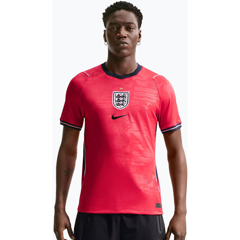 Pánské fotbalové tričko Nike England 2026 Stadium Away speed red