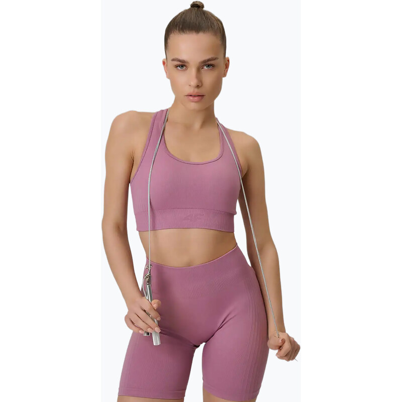 Tréninková podprsenka 4F Multiactive F242 coral